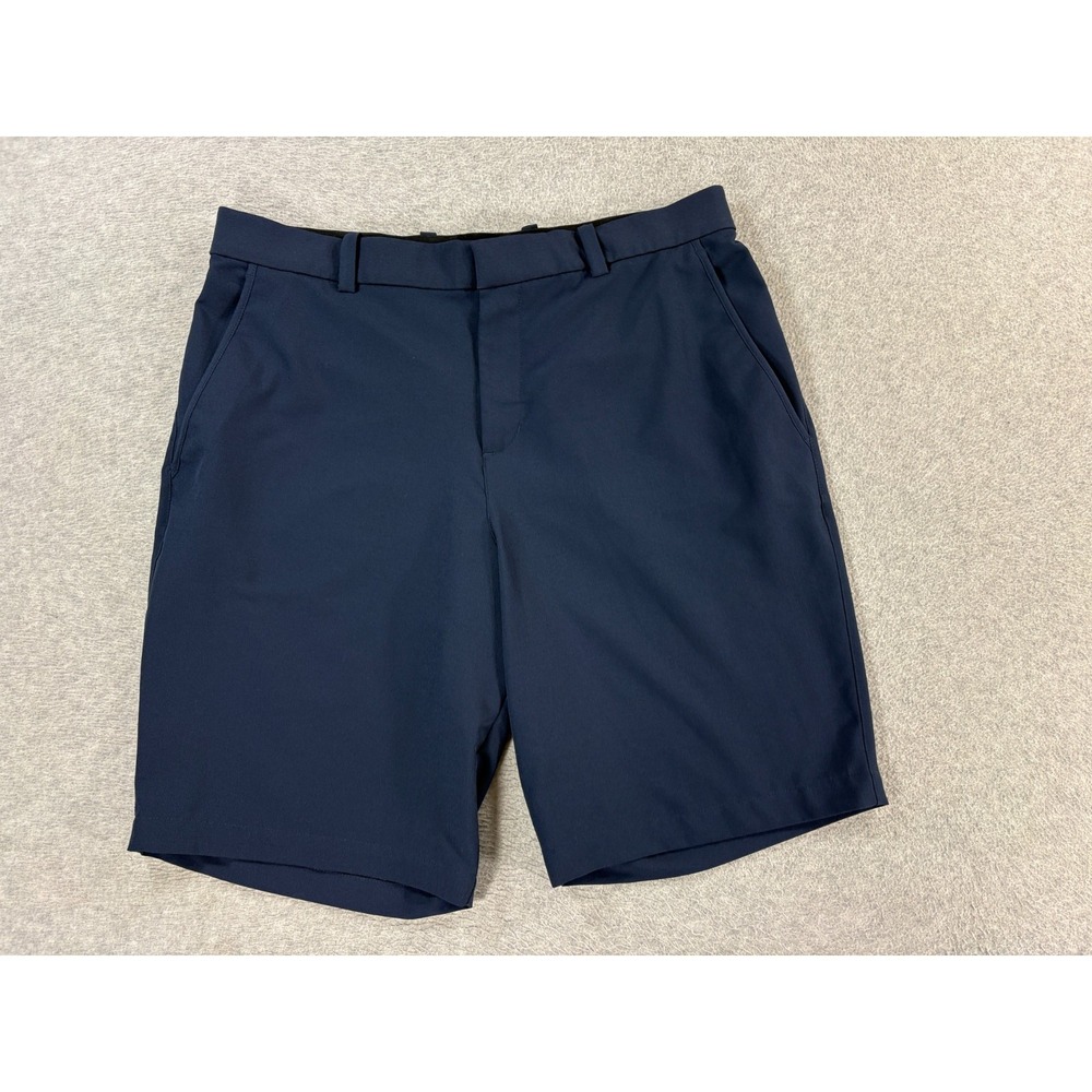 Nike Dri Fit Performance Chino Golf Shorts (Men's 34) Blue - 10"